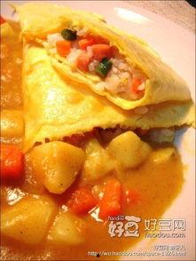 外卖咖喱蛋包饭爆料视频,网红美食背后的制作过程